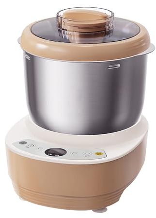 HmLotd Pasta Mixer Electric Vertical Dough Mixer 3.5l Capacity S-Shaped Mixing Knife Intelligent Thermostat with Snap-On Design Suitable for Most Home Chefs