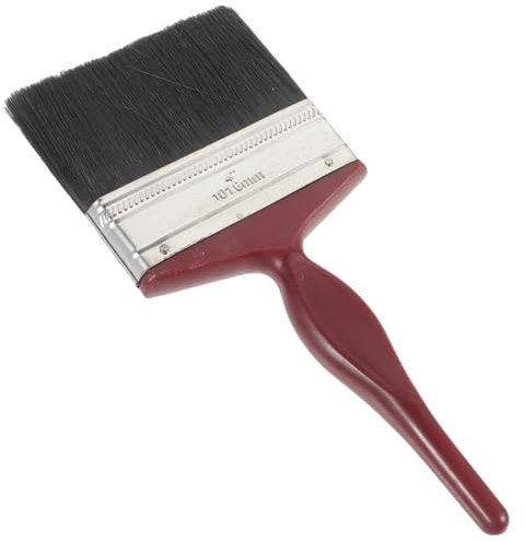 NULYLU Pinsel Für Farbe Und Beize Terrassenpinsel Zum Streichen Wandpinsel Aus Borsten Und Kunststoff Ergonomischer Griff Für Effizientes Auftragen Verschiedene Oberflächen Geeignet