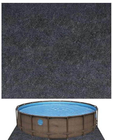 Rivestimento per piscina fuori terra, tappetino per piscina fuori terra - imbottitura sotto piscina per piscina fuori terra - tappeto sotto piscina - tappeto sotto la piscina, tappetino per piscina