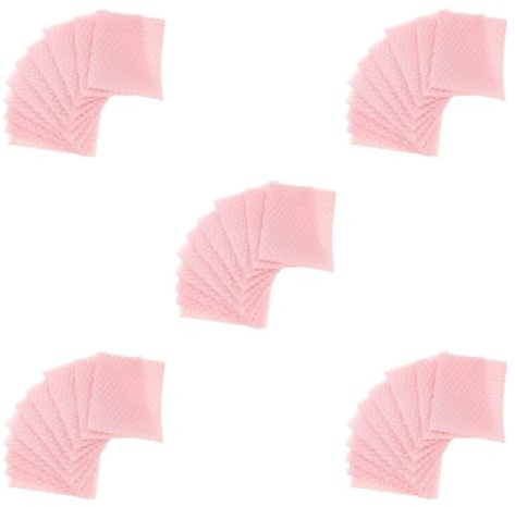 CLISPEED 5 Sätze Luftblasenbeutel Doppelwandiger Luftpolsterbeutel Versandtaschen Für Kleine Unternehmen Kleine Gepolsterte Versandtaschen Kleine Packtaschen Sport Rosa 10 Stück * 5