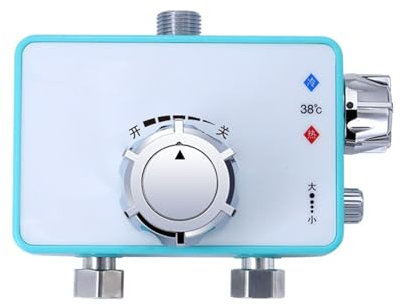 DDRROJFRS Thermostatventil for Solarenergie, intelligentes Mischventil for oberflächenmontierte elektrische Warmwasserbereiter, Warm- und Kaltregler for Dusche und Dusche zu Hause(2)
