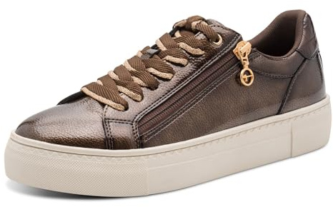 Tamaris Damen Low-Top Sneaker, Frauen Sneaker,Wechselfußbett,Comfort Lining