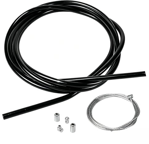 Kontazmi Cavo frizione universale, diametro 2 mm, 2 m, con guaina e connettore, per moto, motocross, ciclomotori e ciclomotori