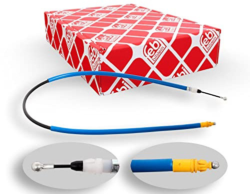 febi bilstein 33167 Handbremsseil, 1 Stück | Kompatibel mit: NISSAN PRIMASTAR Bus, PRIMASTAR Kasten, PRIMASTAR Pritsche/Fahrgestell, OPEL VIVARO A Bus, VIVARO A Kasten