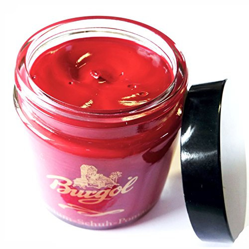 Burgol Pomade - Versorgt Leder mit Nährstoffen. Mischemulsionscreme. In verschiedenen Farben erhältlich.