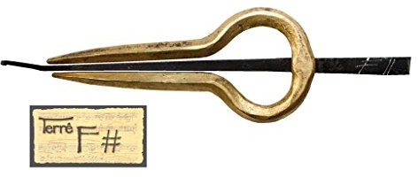 Maultrommel Murchunga aus Nepal gestimmt in Fis3 Pro-Line big size brass Messing handgeschmiedet Zunge Mund Instrument Musik Klang Percussion Weltmusik