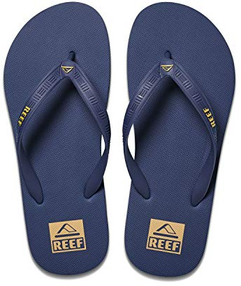 Reef Men's Seaside Flip-Flop, Navy, 9 UK