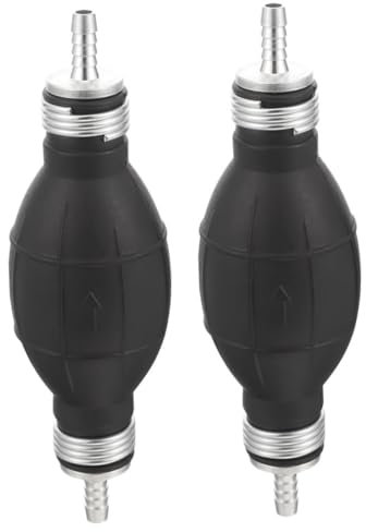 Gatuida 2st Ölbrunnenpumpe Zapfsäule Für Benzinkanister Flüssigkeitsförderpumpe Manuelle Kraftstoffförderpumpe Siphonpumpe Für Aquarium Gasleitungspumpe Handpumpe Benzin Kunststoff Black