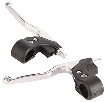 Palanca de Freno, 1 par de Palanca de Freno de Manillar Universal de 22 Mm y 7/8 Pulgadas para Mini Motos de Cross y Vehículos Todo Terreno de Bolsillo