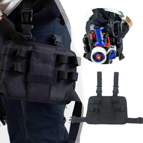 Borsa multiuso per attrezzi da elettricista con cintura per attrezzi da gamba, fondina Z 2.0, borsa per attrezzi di riparazione intorno alla gamba, borsa per attrezzi per elettricisti, riparatori