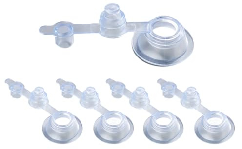 YTRUOYI Lot de 5 bouchons de valve de matelas pneumatiques sécurisés pour yacht