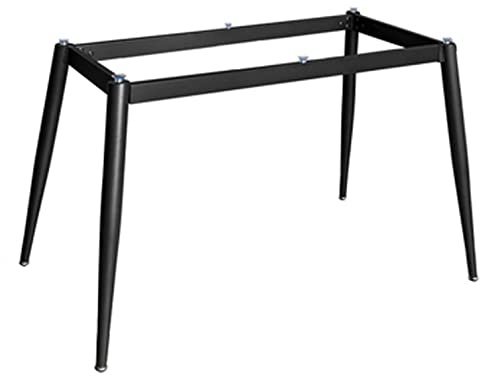 Pieds de Table industriels en Acier avec ventouses - 125 x 70 x 72 cm - Base Robuste Violette pour Plateau en marbre, Verre ou Bois, Supports Modernes pour Cuisine et Table à Manger à Faire