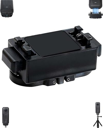 Lokyoyo X4 Air Base magnetica a sgancio rapido per Insta 360 X5/X4 Air/Ace Pro 2, con foro filettato da 1/4 e adattatore per action camera pieghevole per accessori treppiedi