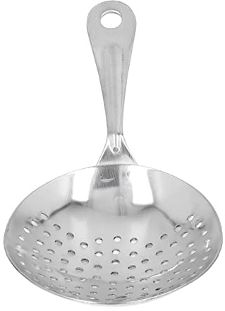 Haofy Hawthorne Passoire à Mailles Fines en Acier Inoxydable 18/8 – Passoire à Cocktail Professionnelle pour Verser en Douceur, pour la Maison, le Bar, le Restaurant et le club. (SILVER)