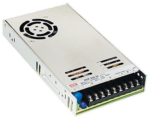 Original Mean Well RSP-320 – 5 300 W 5 V 60 A conmutación de Slim fuente de alimentación con PFC para de pantalla electrónica LED/LED Signs