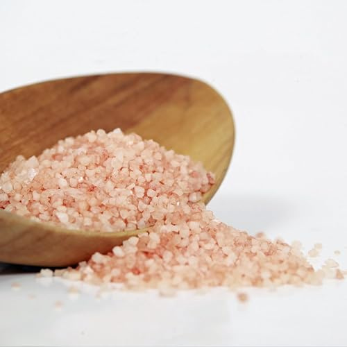 Mystic Moments | Rose Geranium Bath Salt | 1Kg | Rose geranium essential oil and mineral-rich rock crystal salts for luxurious baths and foot soaks.