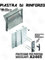 Disec A2465 Rinforzo Basculante Grecato Ps100, neutro, 270mmx300mm