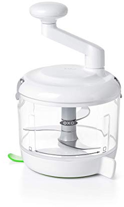 OXO Good Grips One Stop Chop - Procesador Manual de Alimentos - 1 L