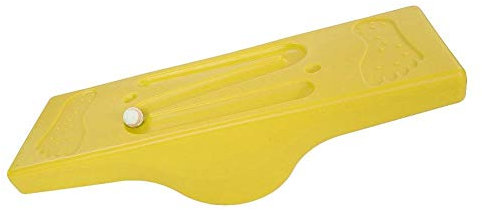 Demeras Swing Balance Board Children's Sensory Integration Training For Indoor Outdoor Activities(Yellow)