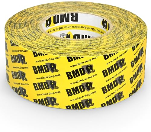 BMD cral Klebeband | 1 Rolle | 50mm x 25m |für Dampfsperren & Dampfbremsen | gemäß DIN EN 4108 Teil 11 und ENEV | Profi Qualität Made in Germany