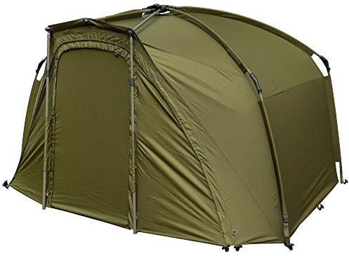 Fox Frontier 250x185x130cm Angelzelt zum Karpfenangeln, Karpfenzelt zum Nachtangeln, Zelt für Angler