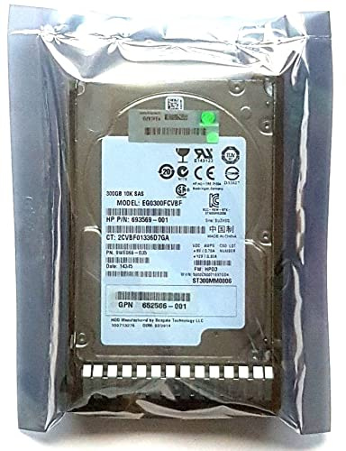 300 GB SAS EG0300FCVBF 10000 RPM 64MB HDD 2.5 interno disco duro