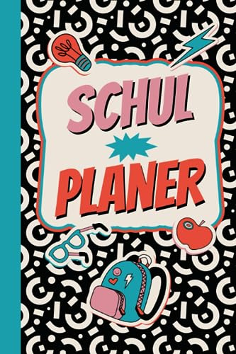 Schulplaner: Übersichtlicher Terminplaner für junge Schüler mit Tagesplanern und Klassenarbeitenverzeichnissen