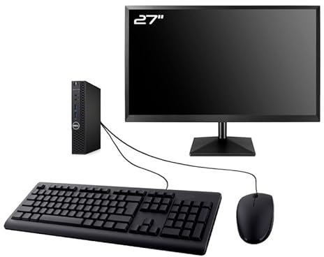 PC Dell Optiplex 3050 Micro Ecran 27 Intel I5-6500T RAM 8Go SSD 2To W11 WiFi (Reconditionné)