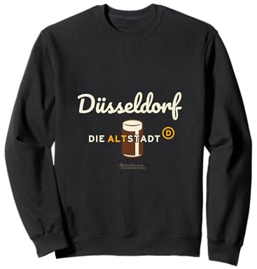 Düsseldorf Old Town Altbier Glass Beer from Düsseldorf Sweatshirt