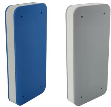 wellenshop Plattenfender Kissenfender Flachfender Fender flach, Rammschutz, UV-beständig, hervorragender Schutz, schwimmfähig, robust, elastisch, einfache Befestigung Größe + Farbe wählbar