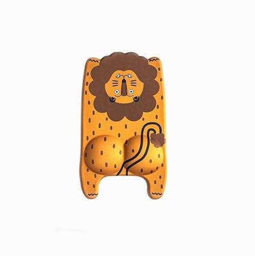 PEKNUX Original Mignon Lion Lisse Bureau Épaissi Repose-Main Tapis De Souris Silicone Poignet Coussin Doux