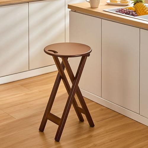 Sgabelli Alti Pieghevoli Da Cucina 43/60cm Altezza Di Seduta Sgabello Alto Sgabello Da Bar Risparmio Di Spazio Maniglia Integrata Facile Da Trasportare Per Cucine Bar Caffè E Ristoranti(Small)