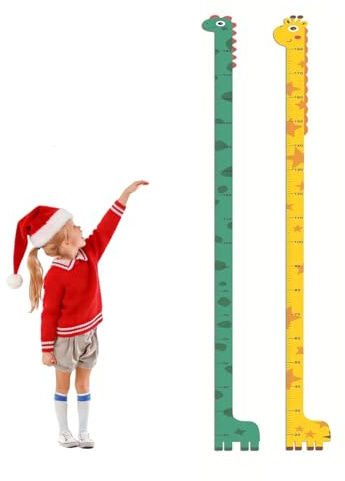 Messlatte Kinder Größenmesser Kinder Wand Kinder Körpergröße Höhentabelle Giraffe Dinosaurier Messlatte Kinderzimmer Kindermesslatte Kinder Höhe Diagramm Wandsticker Wandtattoo Kinderzimmer 170CM