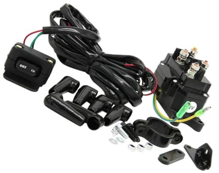 YOSADIER 1satz Elektro-seilwinde Relais Robuster Winch Contactor Für Fahrzeuge Geeignet Für Utv Pickup Und Atv Gehäuse Und Einfacher Installation Für Hohe Belastungen Und Dauerhafte