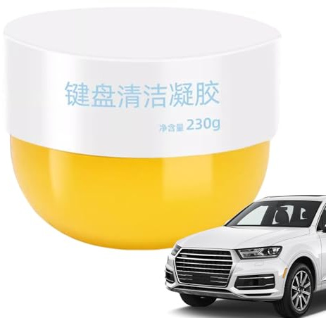 yanzisura Pâte De Nettoyage pour Voiture | Gel De Détail Anti-Poussière pour Véhicule | Pâte de Nettoyage pour Clavier - pour Voiture Maison Clavier Ventilation Porte-Gobelet