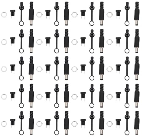 Alipis Set 36 Pezzi Spine Cc per Altoparlanti Audio con Cappucci Impermeabili 55X25 MM Connettori a Saldare per Cavi e Fili Design Compatto e Isolamento Sicuro per Uso Elettrico