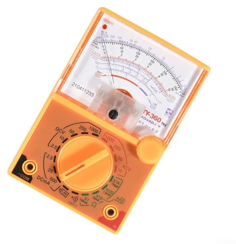 YX-360TR Amperometro analogico voltmetro amperometro ohmmetro per tensione AC DC Resistenza corrente Capacità e misurazione hFE