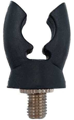 Rutenauflage Deluxe Rubber Butt Grip schwarz