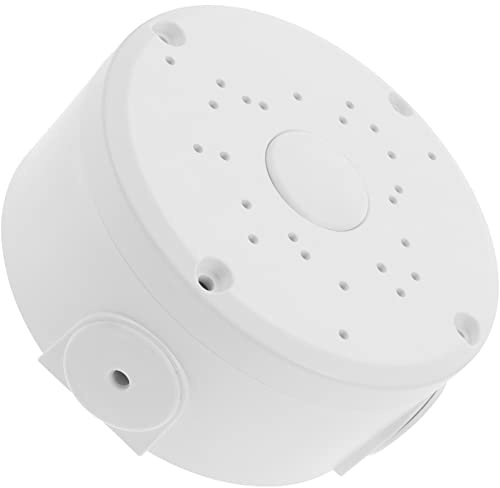 Homoyoyo Boîte de Jonction Extérieure Grand Espace Multiples Ouvertures en Plastique Blanc Étanche Protection Solide pour Câbles Électriques et Rallonges pour Usage Intérieur