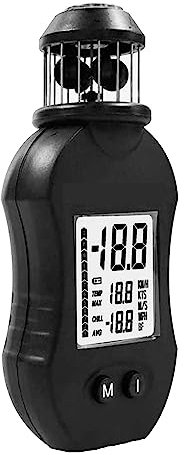 Anémomètre Poche de Compteur de Vitesse du Vent Tenue dans la Main d'anémomètre numérique for mesurer la Vitesse de l'air for Le tir de Voile de Bateau d'évents de CVC Facile à Utiliser