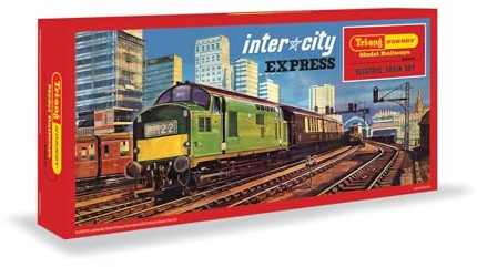 Hornby R1290M Triang RS9 Intercity Express Electric Train Set, Green, 00 Gauge