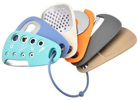Zanthicia Coupe-Pizza Multifonctionnel en Acier Inoxydable PP résistant et Facile à Multifonctionnel, Petit Ensemble d'outils de Cuisine, Gadgets
