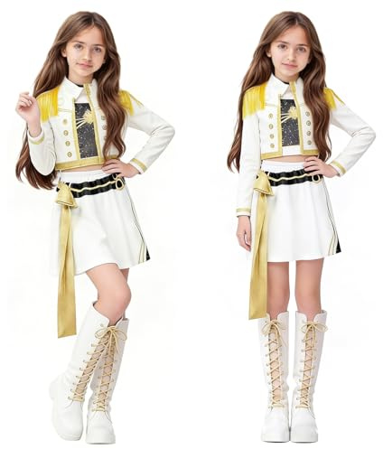 DAZZTIME Costume Cosplay,Costume da Carnevale,Set Completo Idol,Cosplay Party Halloween,per Arnevali,Carnevali e Feste a Tema