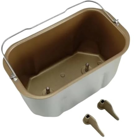 Cubo de pan, Compatible con piezas barril máquina Silvercrest/CREST 850 SBB EDS A1/ Jauter/LIDL