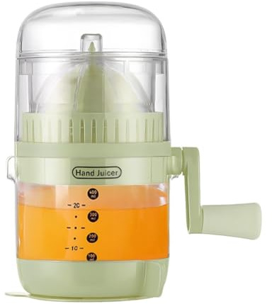 Manuell Citrusjuicepress | Handhållen Citruspress Med Mätmarkeringar | Matlagning Resemobisk Bärbar Hemma Utomhus Frukt Grädde Mat | Granatäpple Bartender Barnmat Grapefrukt
