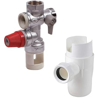 groupe de sécurité - pour chauffe eau - avec siphon - thermador bgss