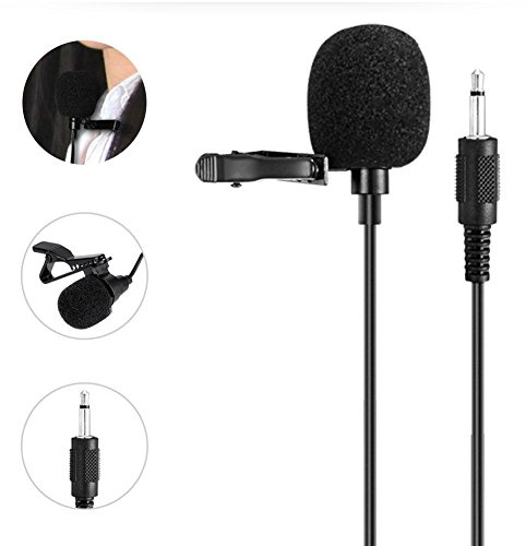 WinBridge Portable Collar Clip Microphone 3.5mm Audio Compatible with All WinBridge Voice Amplifiers S6