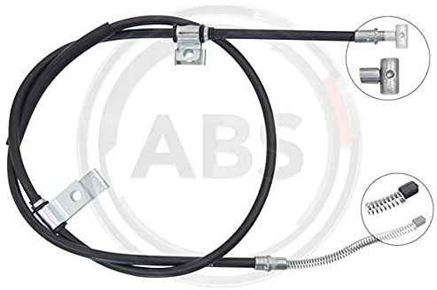 A.B.S. K19814 Cable de freno de mano Atrás Derecha