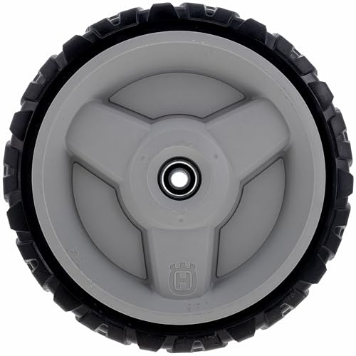 Husqvarna 501067001 Pieza original del fabricante de equipos originales (OEM) de la rueda del cortacésped