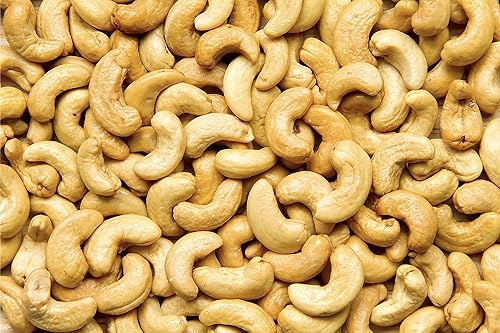 Anacardos Enteros Tostados | 1 Kg de Piezas de Frutos Secos de Origen Natural | Nuez Sin Cáscara | Sin Sal | Cashews nuts | Dieta vegana y vegetariana | Dorimed